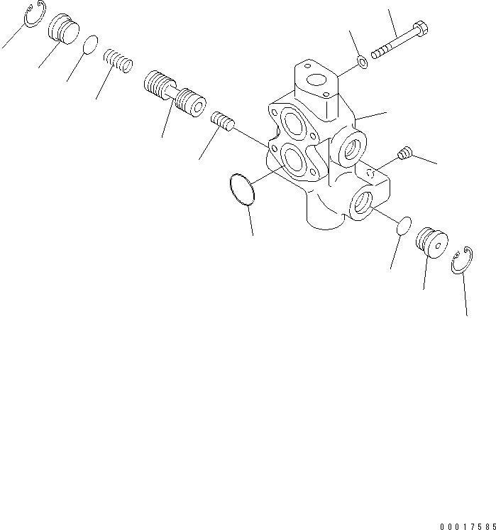 Болт 01010-51075 KOMATSU