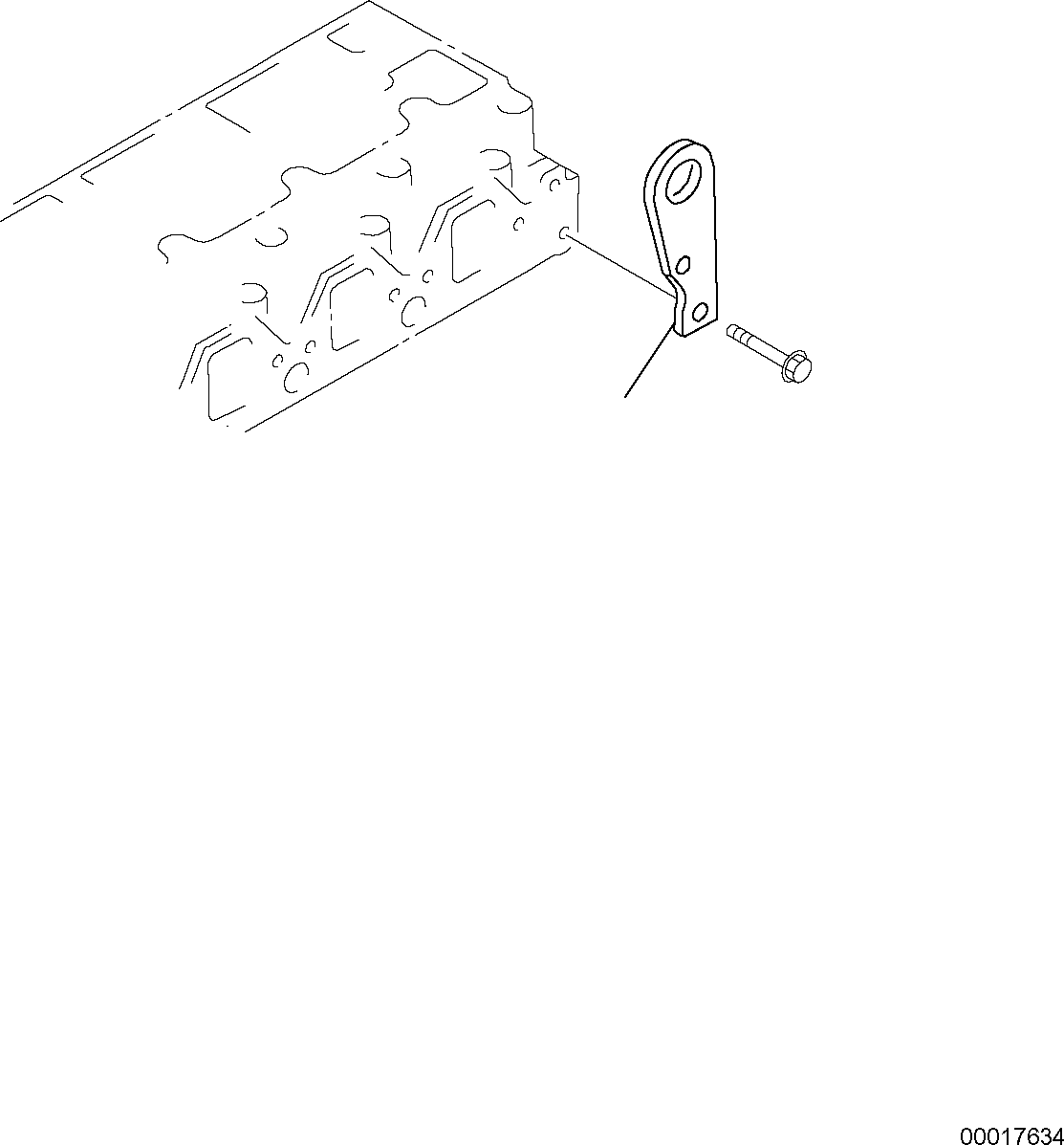 HANGER,REAR 6206-11-1910 KOMATSU