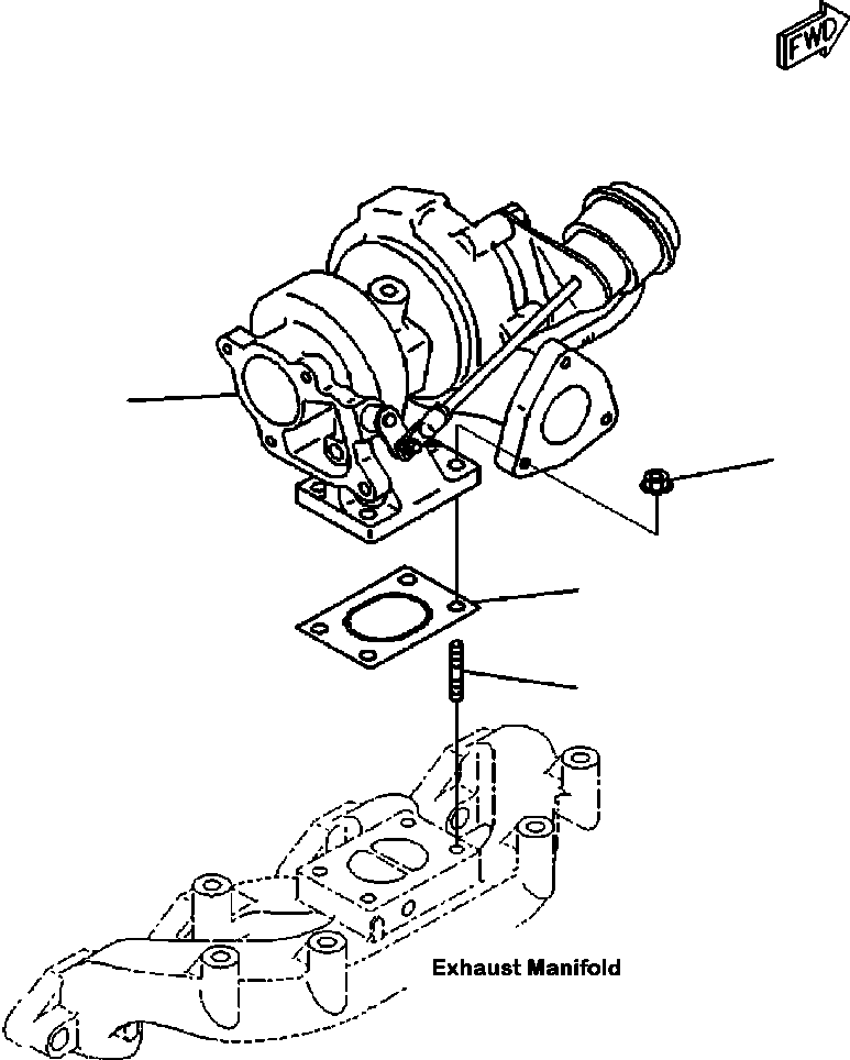 TURBOCHARGER ASS'Y (6208-81-8100) KOMATSU