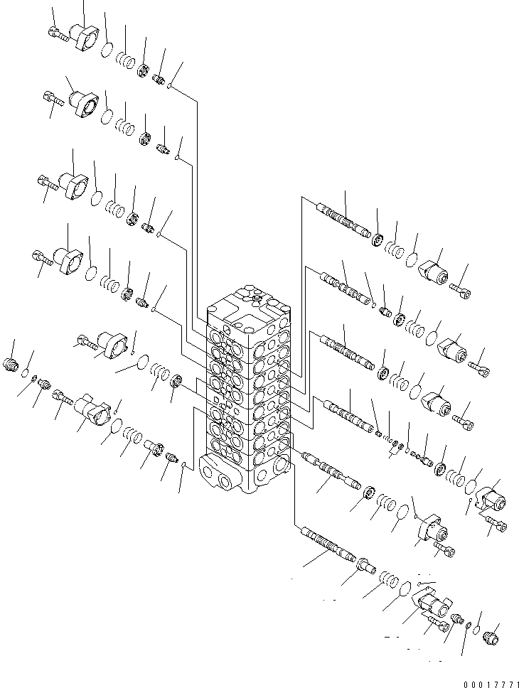 Клапан в сборе (723-58-13800) KOMATSU