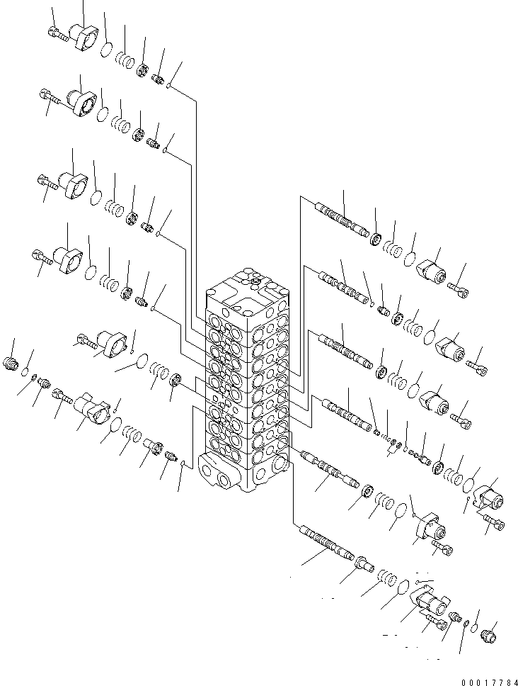 Клапан в сборе (723-59-13801) KOMATSU