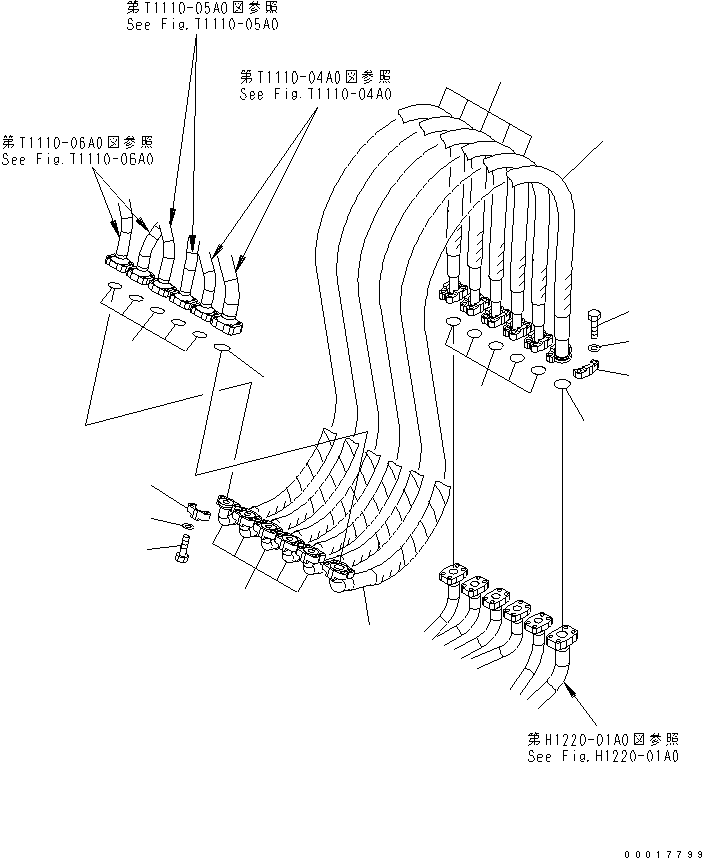 Шланг 07073-01024 KOMATSU