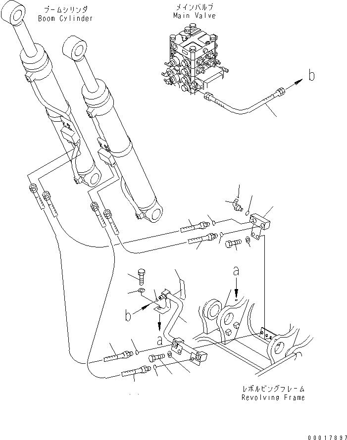 BLOCK ASS'Y 22B-62-17261 KOMATSU