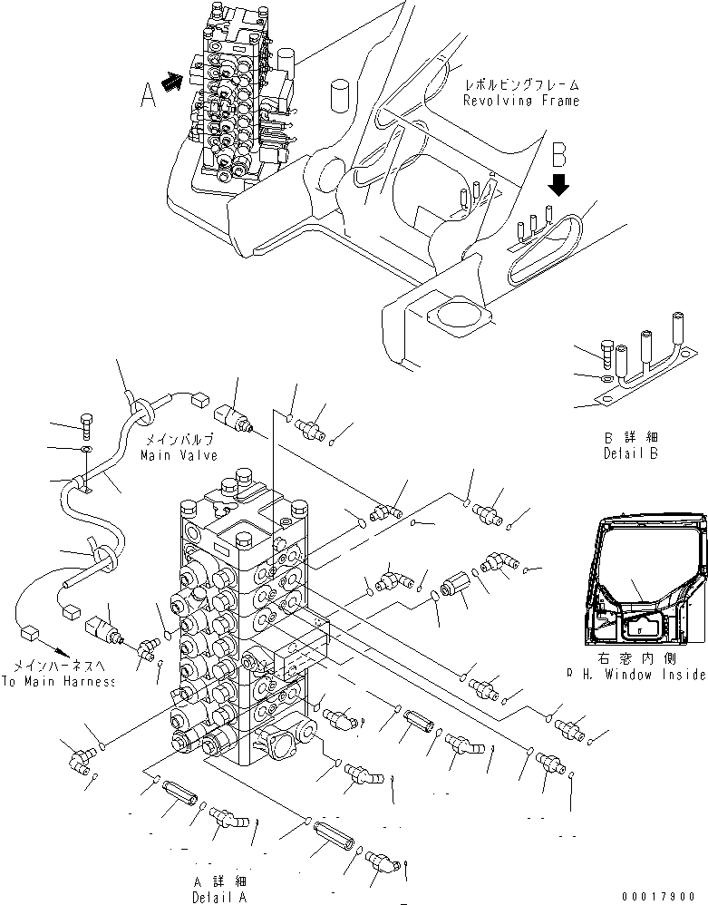 WIRING 22B-06-13930 KOMATSU