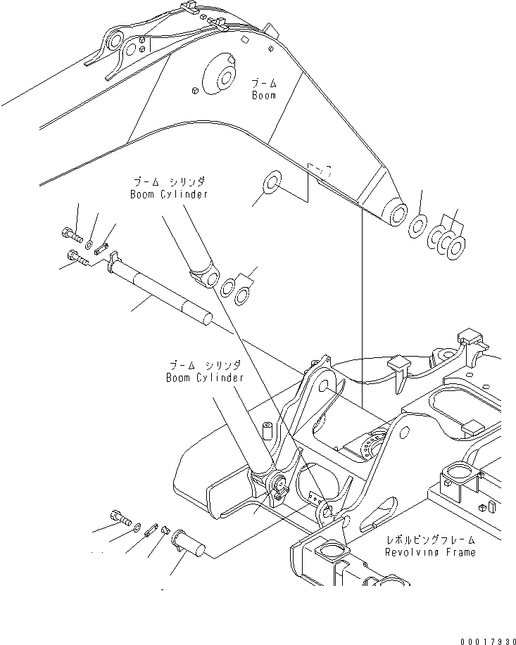 Палец 22B-70-11310 KOMATSU