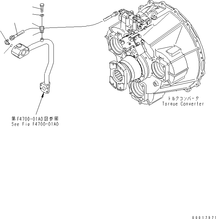 Шланг 07624-004A8 KOMATSU