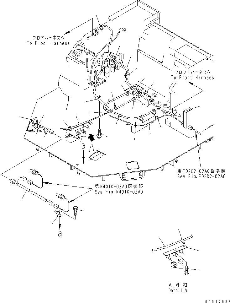 Жгут проводов \0\41E-06-21130 KOMATSU