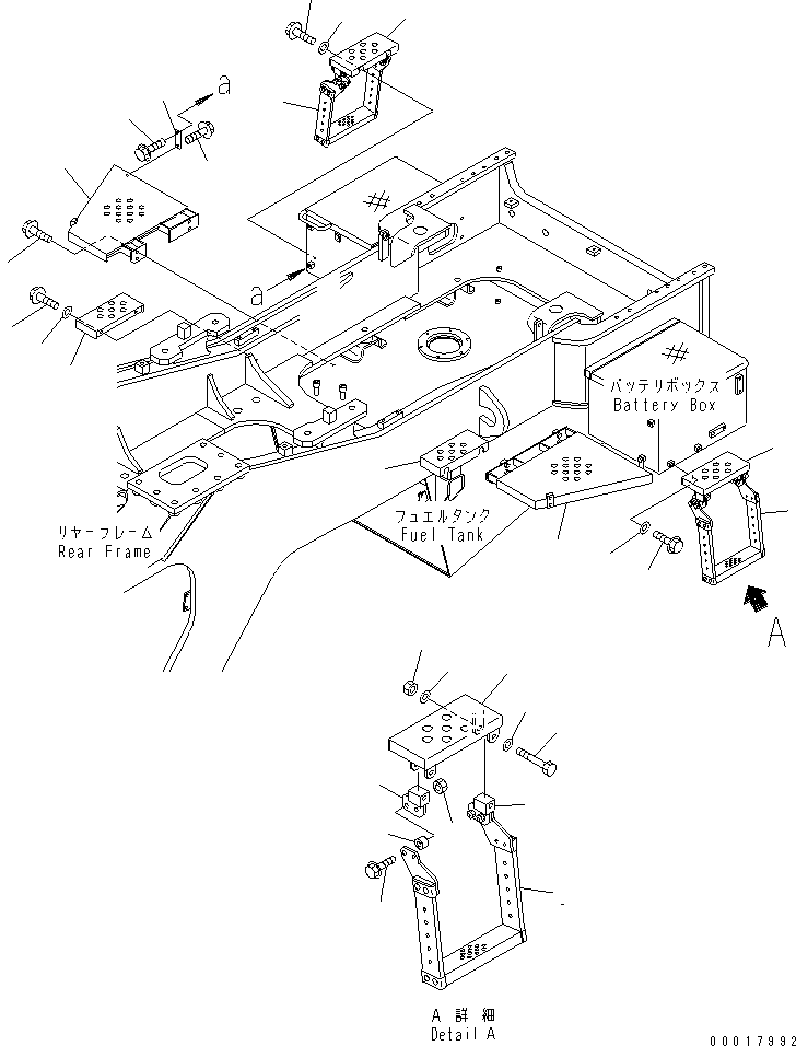 Подножка 426-54-24552 KOMATSU