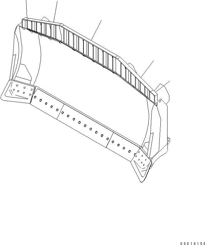 Пластина 17A-71-11280 KOMATSU