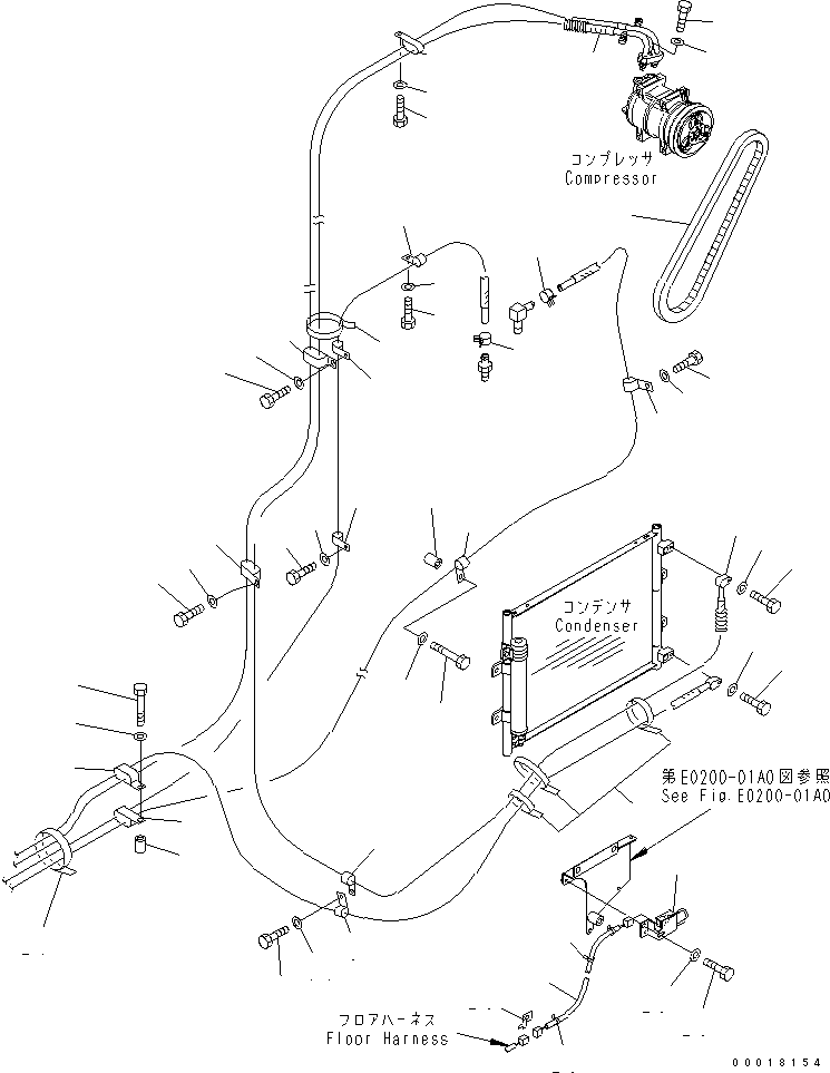 Жгут проводов 22B-06-14730 KOMATSU