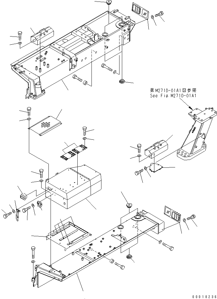 FENDER,R.H 195-54-75320 KOMATSU