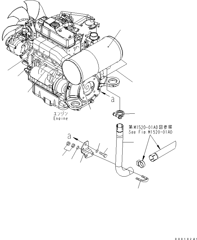 Провод FF7817-02420 KOMATSU