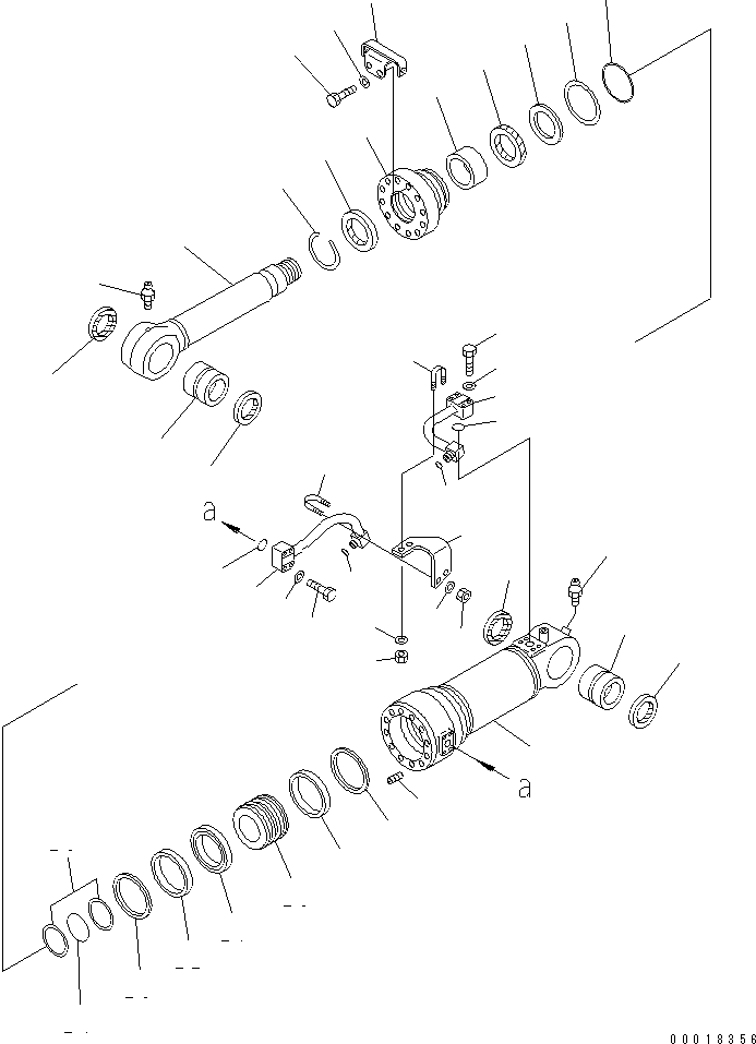 BRACKET,(R.H.) 707-88-03280 KOMATSU