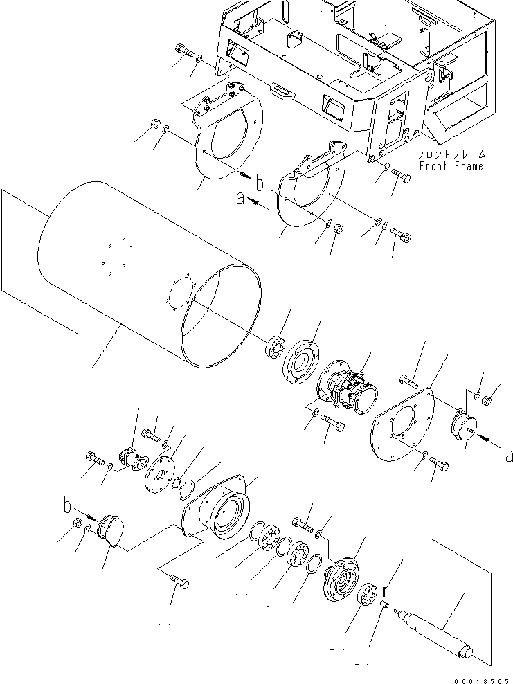 Палец 04025-00840 KOMATSU