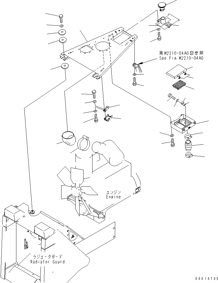 Шланг 17A-54-14720 KOMATSU