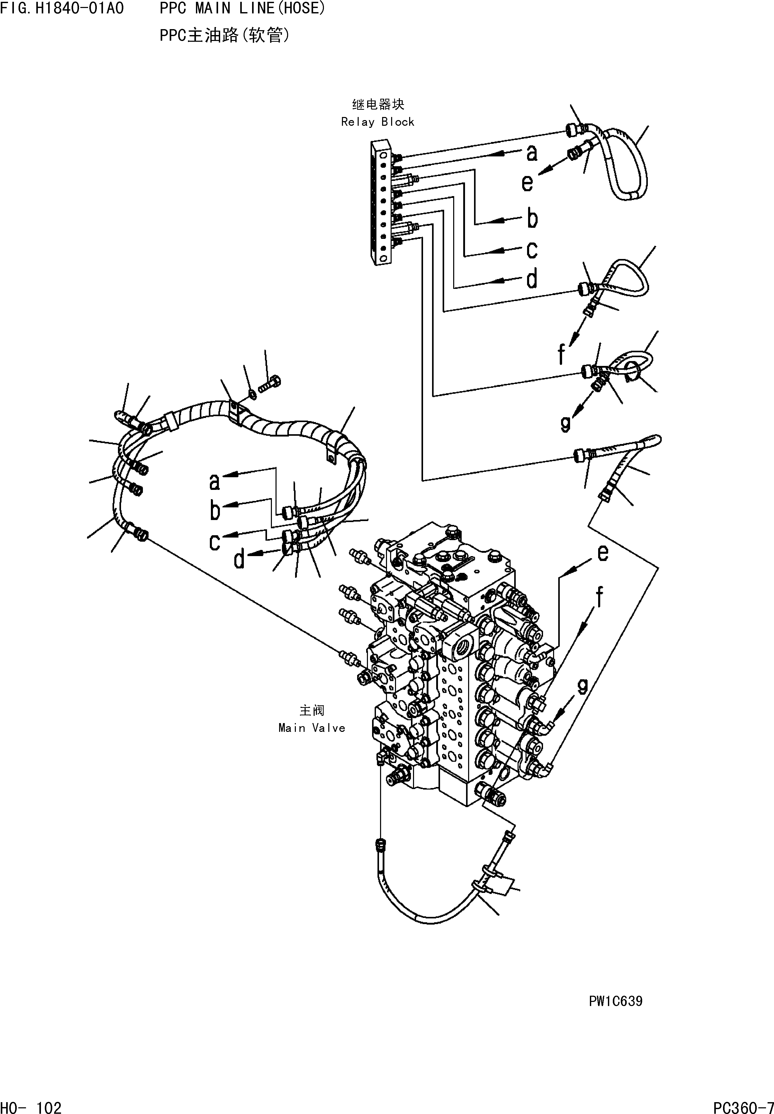 VALVE ASS'Y,ACCUMULATOR CHARGE 421-43-27401 KOMATSU