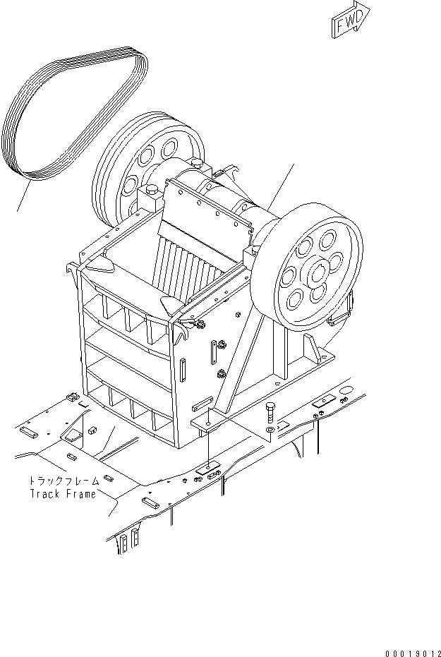 BELT ASS'Y 8295-70-1611 KOMATSU