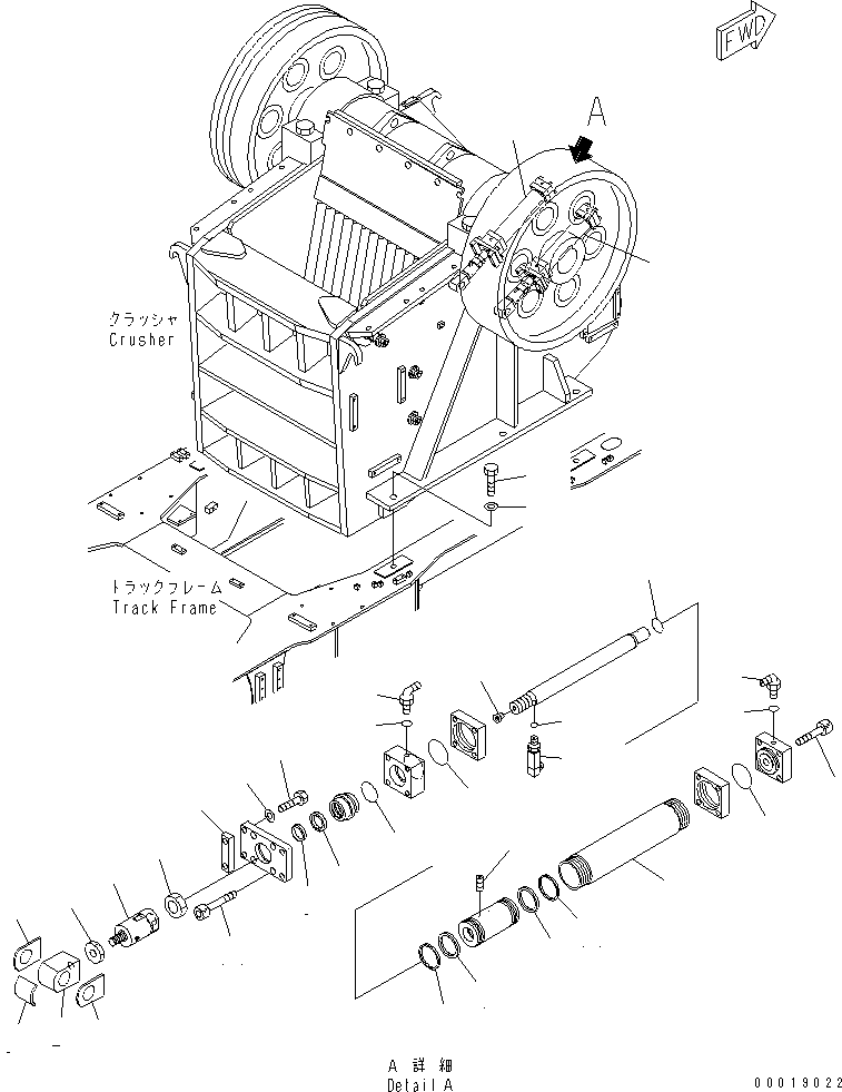 Винт 01314-21025 KOMATSU