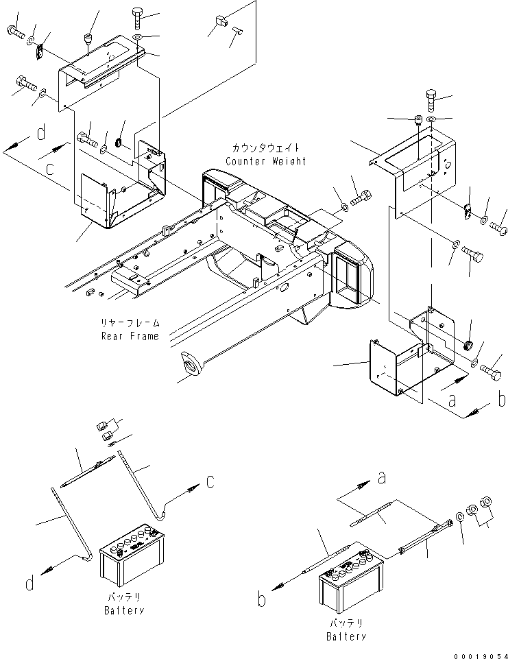 BOX,L.H. (\2\416-06-34113) KOMATSU