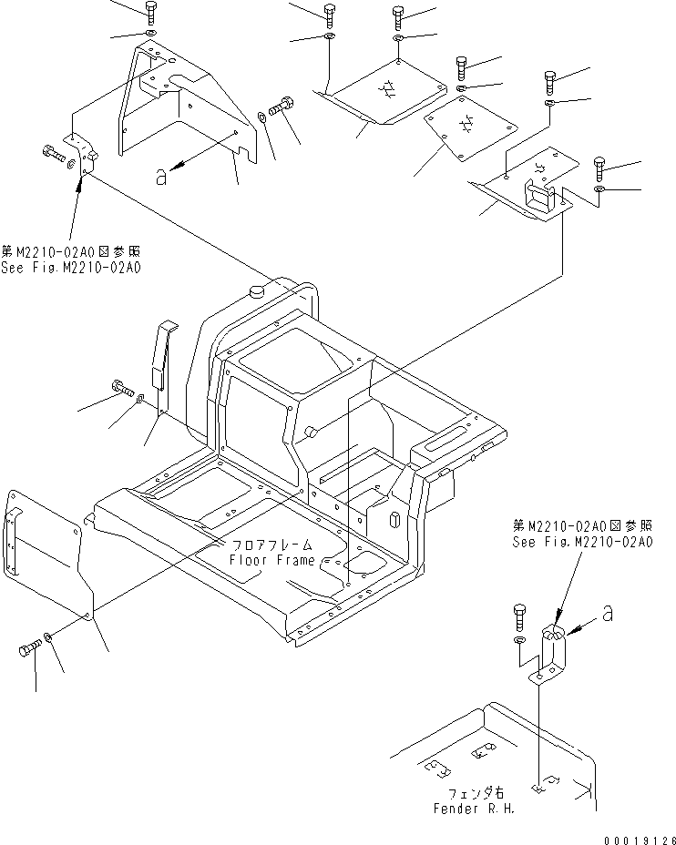 Пластина 154-54-22761 KOMATSU