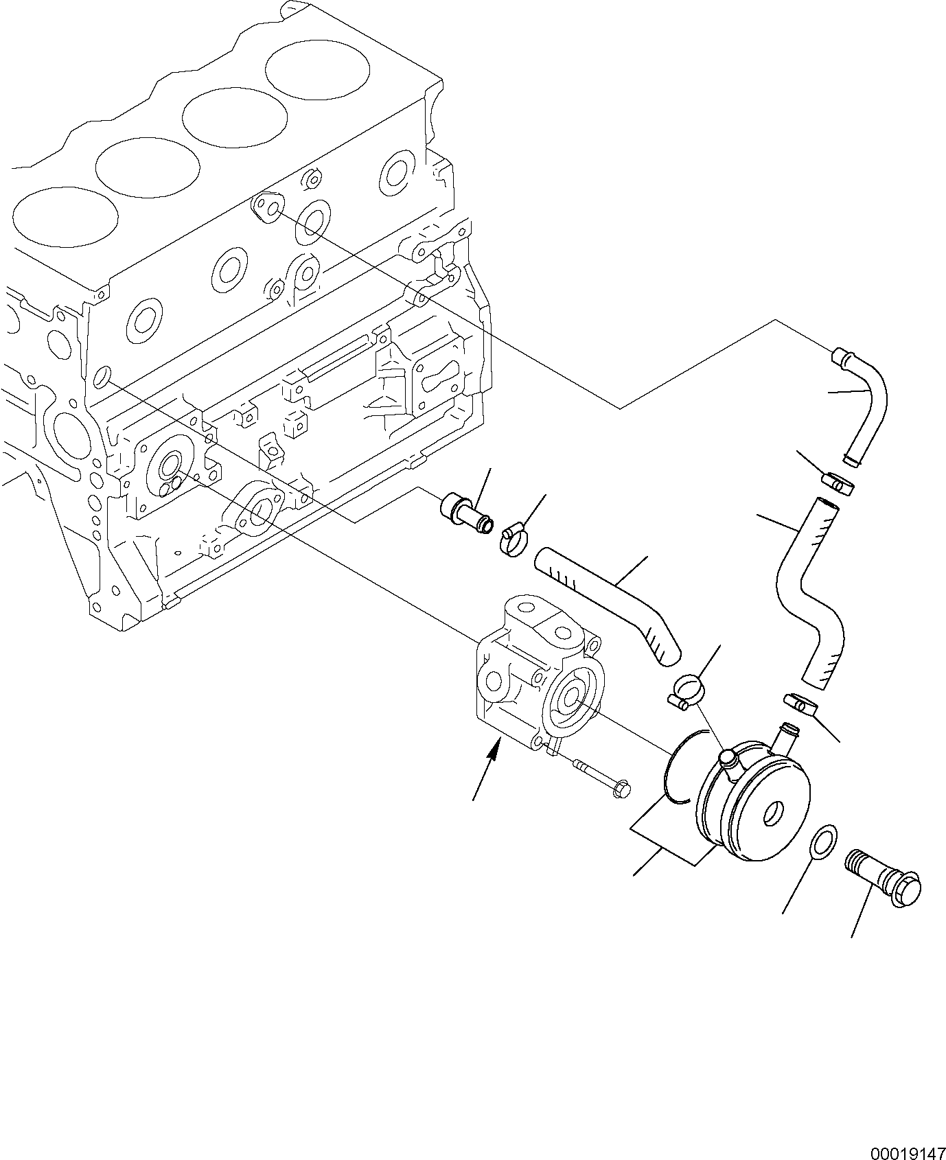 Соединение 6205-61-5261 KOMATSU