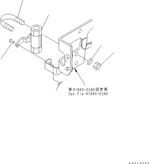 Палец 11Y-62-11790 KOMATSU