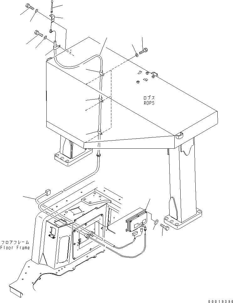 Жгут проводов 195-06-75221 KOMATSU
