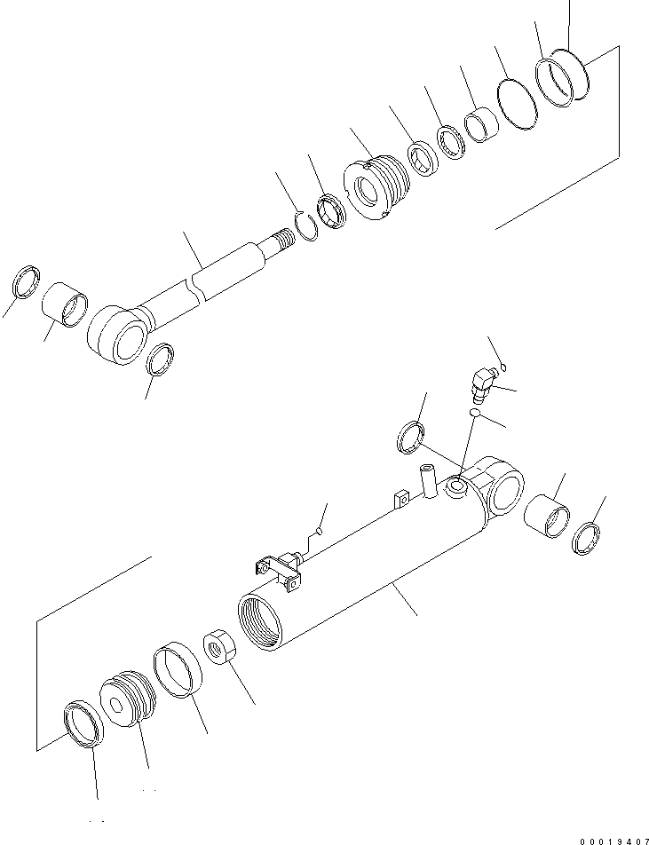 Головка цилиндров 707-29-85550 KOMATSU