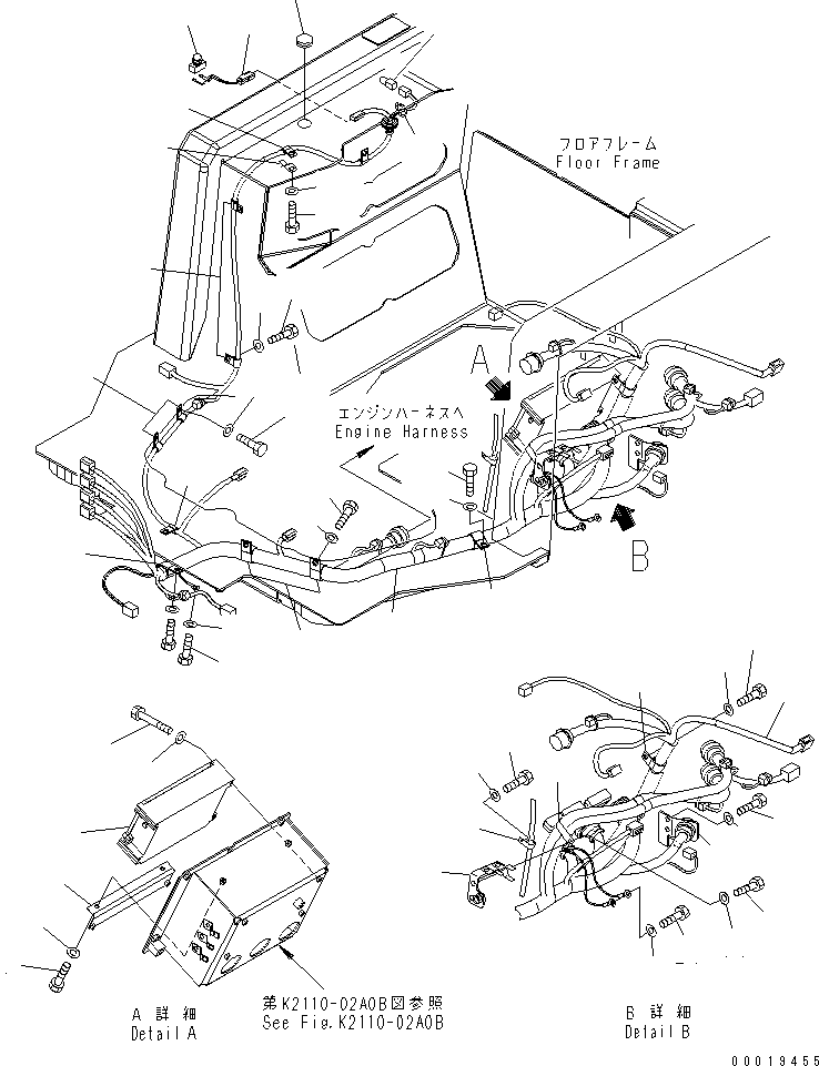 Жгут проводов 17A-06-27110 KOMATSU