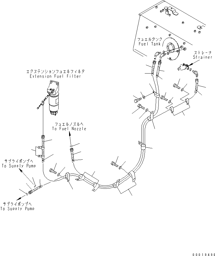Защитный рукав 08017-31940 KOMATSU