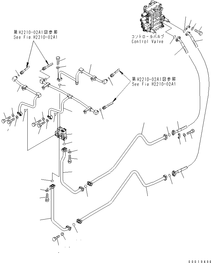 Шланг 07122-01018 KOMATSU