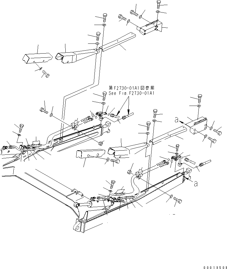 Крышка правая 14X-916-2240 KOMATSU