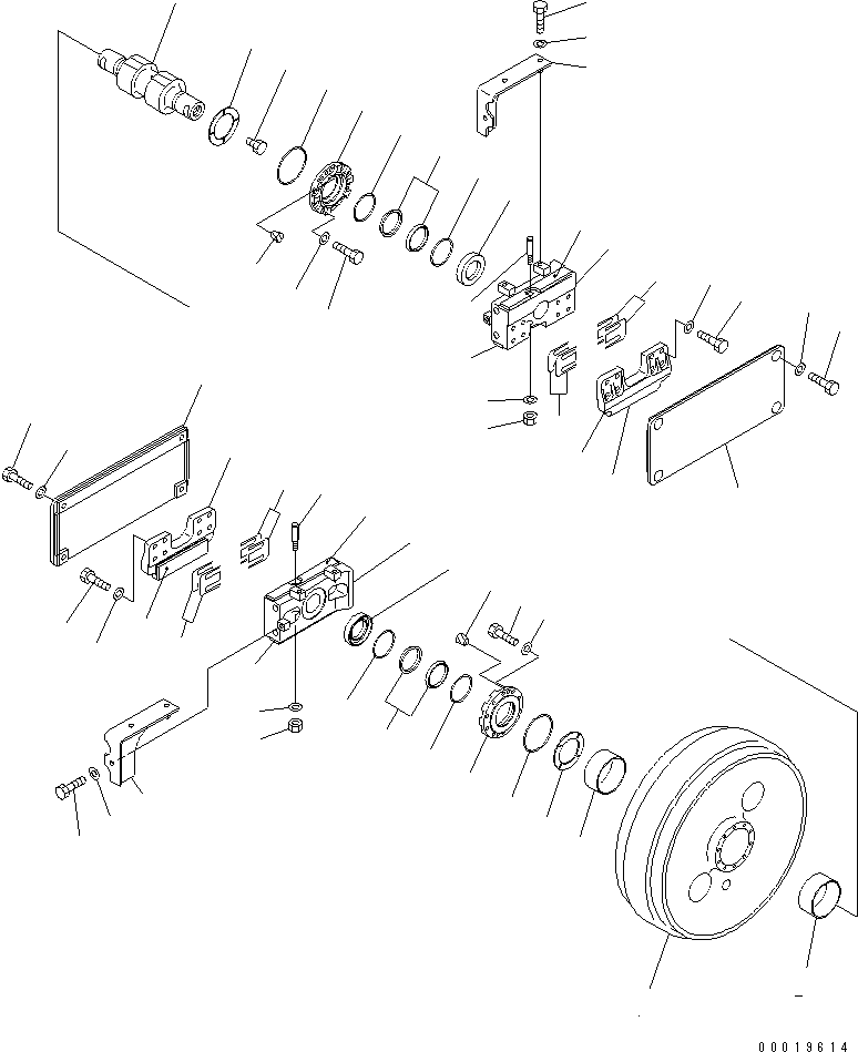 Support Assembly 17A-30-23490 KOMATSU