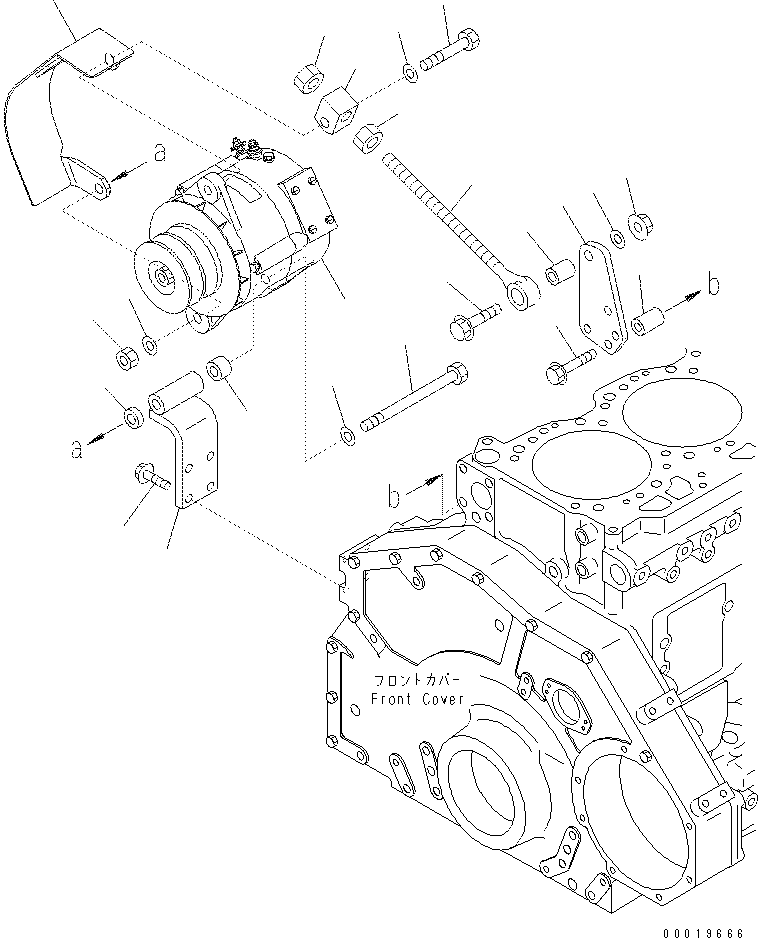 Проставка 29W-14-11230 KOMATSU