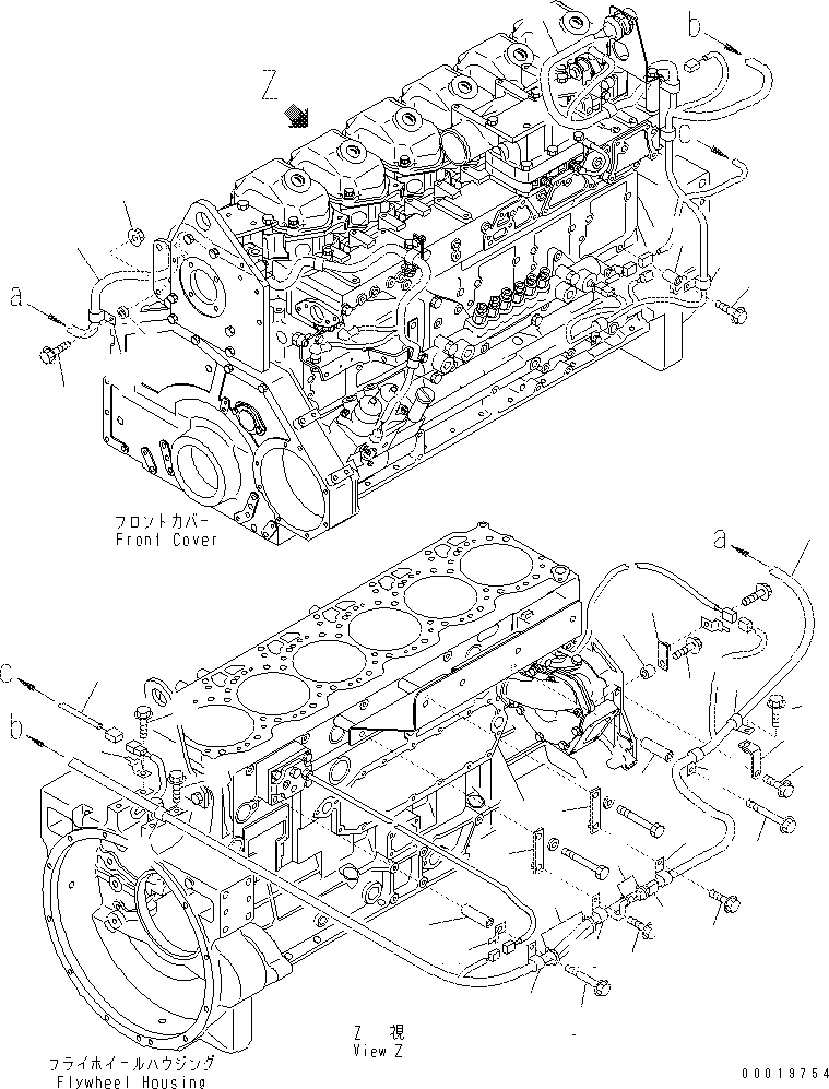Жгут проводов 6156-81-9271 KOMATSU