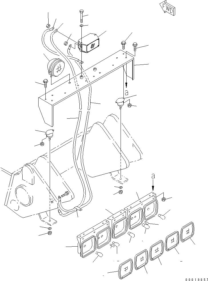 Кабель 568-84-83160 KOMATSU