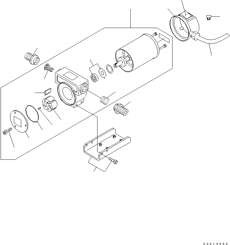 насос в сборе 20Y-04-K2081 KOMATSU