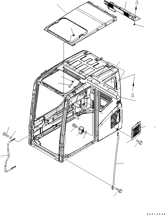 Рукоятка-захват 20Y-54-55841 KOMATSU