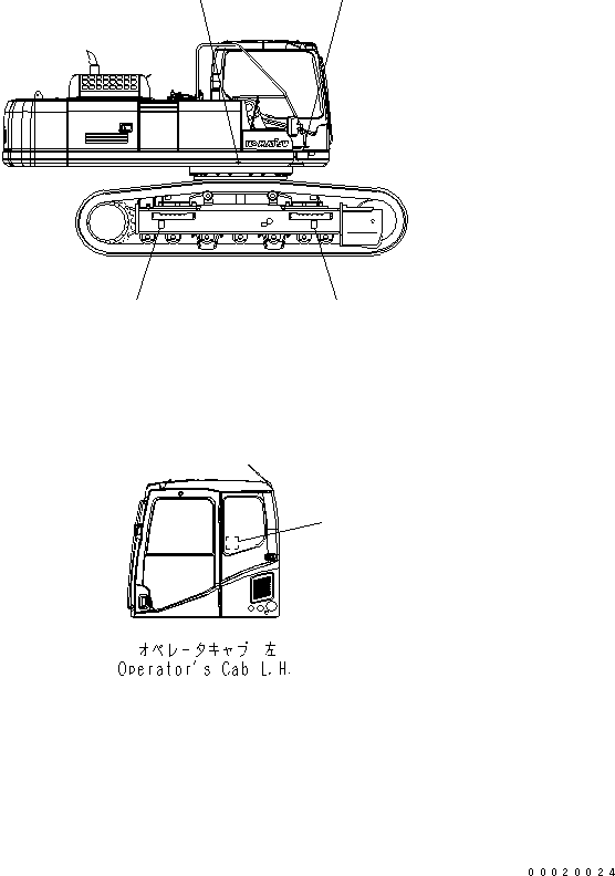 Пластина 208-00-71570 KOMATSU