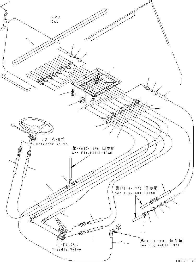 Трубка 07822-00633 KOMATSU