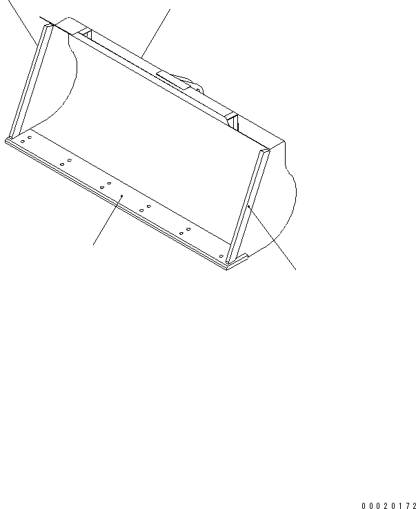EDGE (WELDED) 362-70-42230 KOMATSU