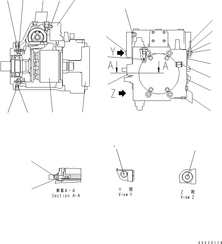 насос в сборе 419-18-31102 KOMATSU