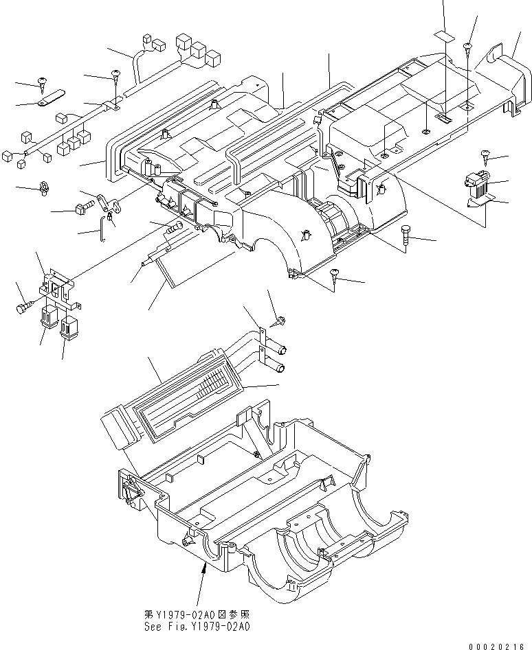 Болт DK020046-3540 KOMATSU