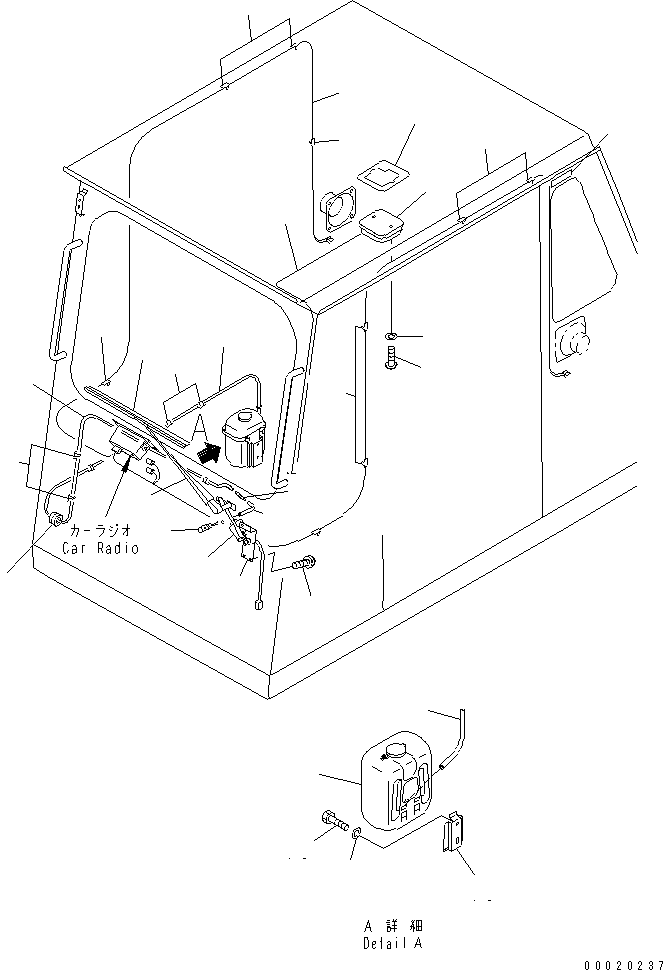 Обратный клапан 23D-950-8810 KOMATSU
