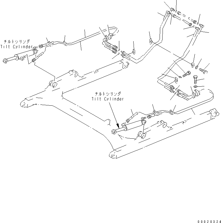 Шланг 02765-B0322 KOMATSU