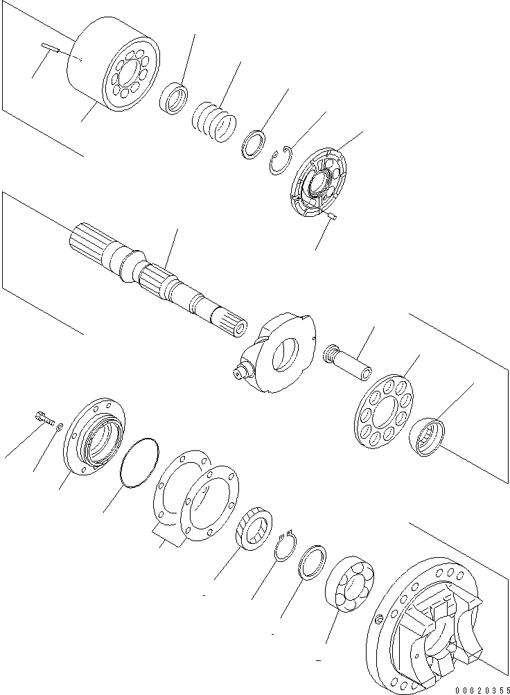 Уплотнительное кольцо круглого сечения (\7\07000-E2080) KOMATSU