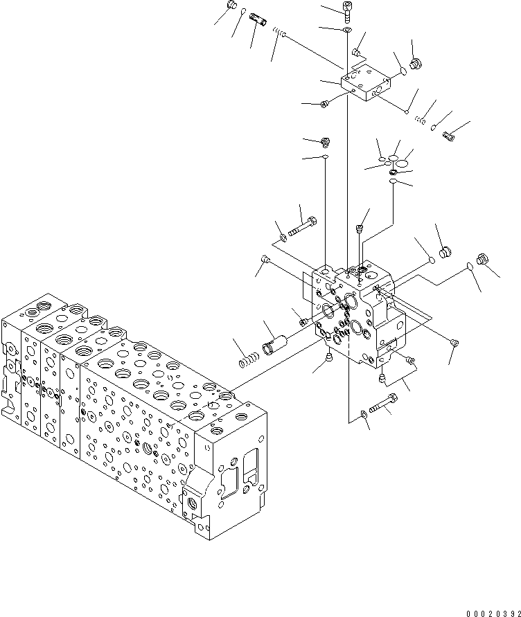 Клапан в сборе (723-40-71201) KOMATSU