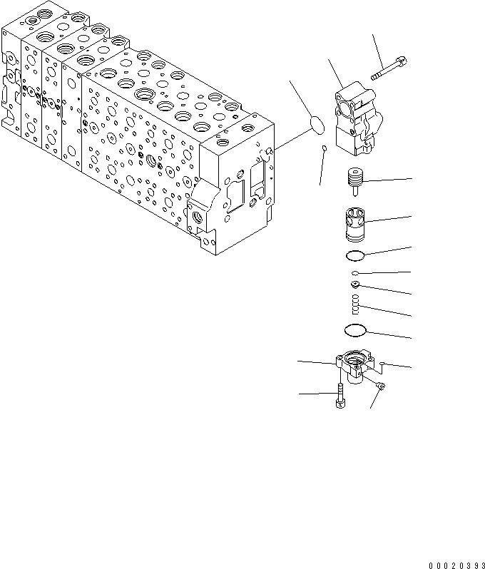Клапан в сборе 723-40-87100 KOMATSU