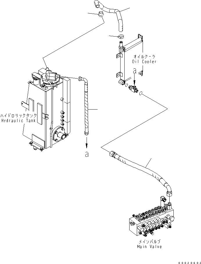 Шланг 22L-62-27320 KOMATSU