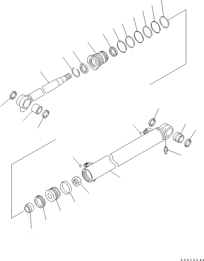 Головка цилиндров 707-29-75320 KOMATSU